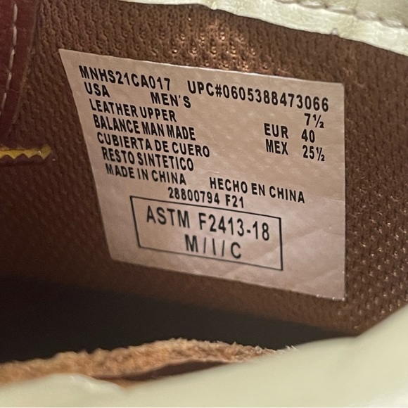 Men's Leather 6" Steel Toe Work Boots Oil Resistant Herman Survivors Oakridge - Picture 7 of 9